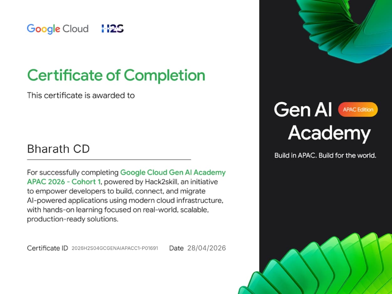 Google Cloud Gen AI Academy